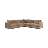 Ludwig Oyster Taupe 5-Piece Sofa