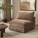 Ludwig Oyster Taupe Armless Chair