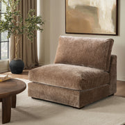 Ludwig Oyster Taupe Armless Chair