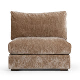 Ludwig Oyster Taupe Armless Chair