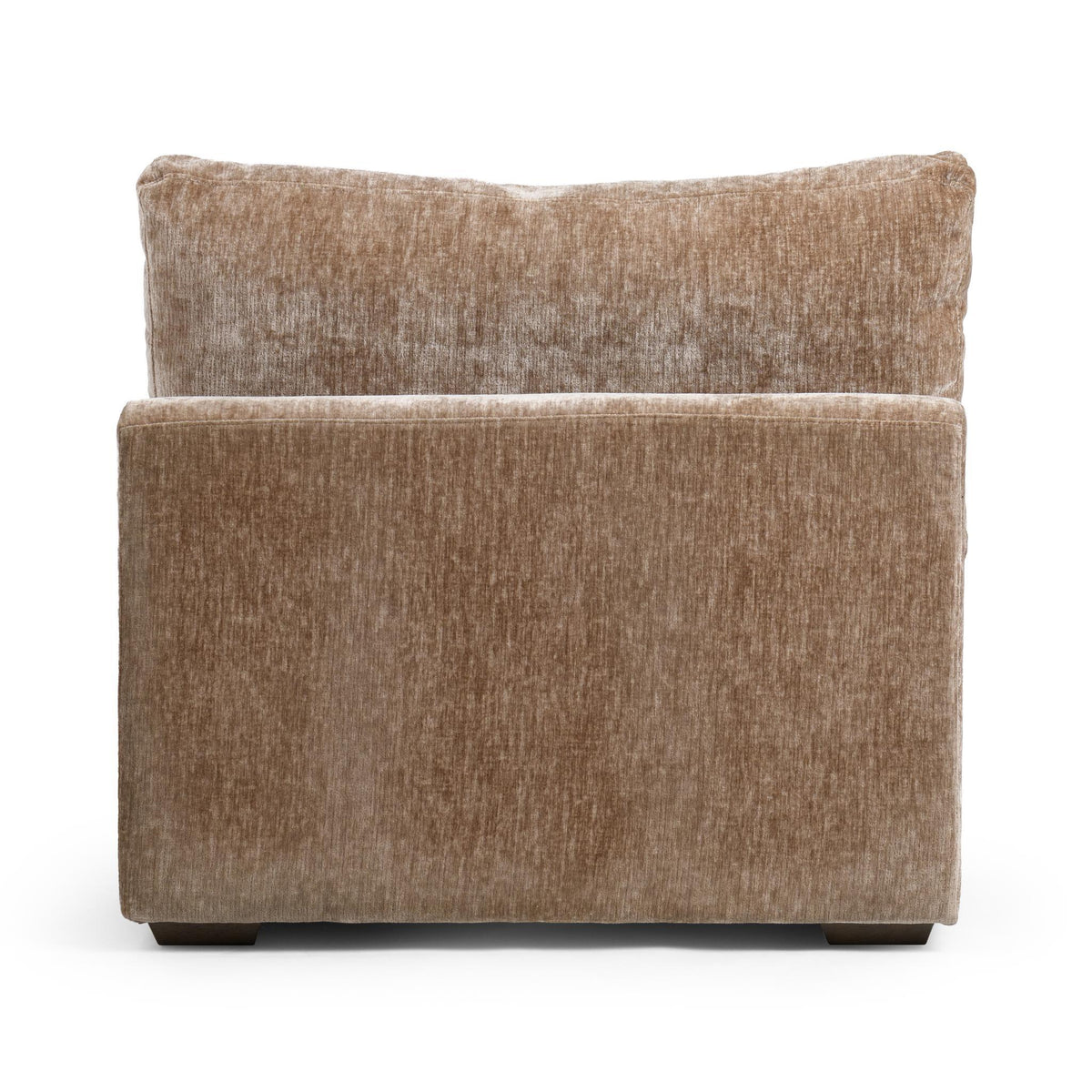 Ludwig Oyster Taupe Armless Chair