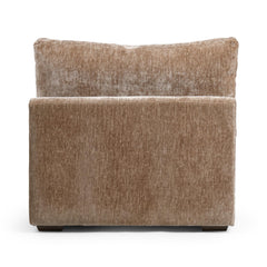 Ludwig Oyster Taupe Armless Chair - Ornate Home
