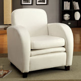 Lugano White Accent Chair - Ornate Home