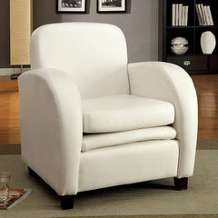 Lugano White Accent Chair - Ornate Home