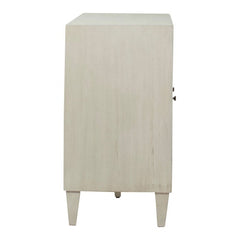 Lugano Whitewash 3-Door Sideboard - Ornate Home