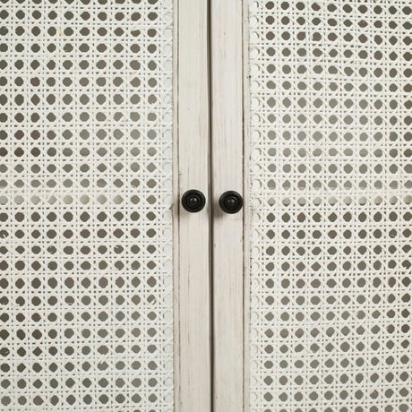 Lugano Whitewash 3-Door Sideboard - Ornate Home