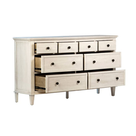 Lugano Whitewash Dresser - Ornate Home