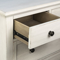 Lugano Whitewash Dresser - Ornate Home