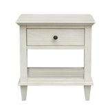 Lugano Whitewash Nightstand - Ornate Home