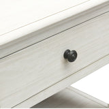 Lugano Whitewash Nightstand - Ornate Home