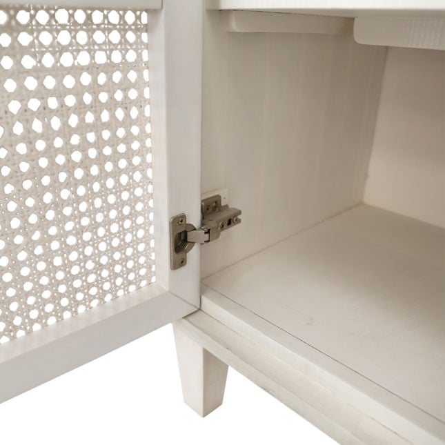 Lugano Whitewash Sideboard - Ornate Home