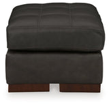 Luigi Thunder Oversized Chair and Ottoman (Online Special Price) - Ornate Home