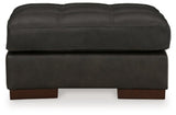 Luigi Thunder Oversized Chair and Ottoman (Online Special Price) - Ornate Home