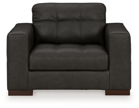 Luigi Thunder Sofa, Loveseat, Oversized Chair and Ottoman - Ornate Home