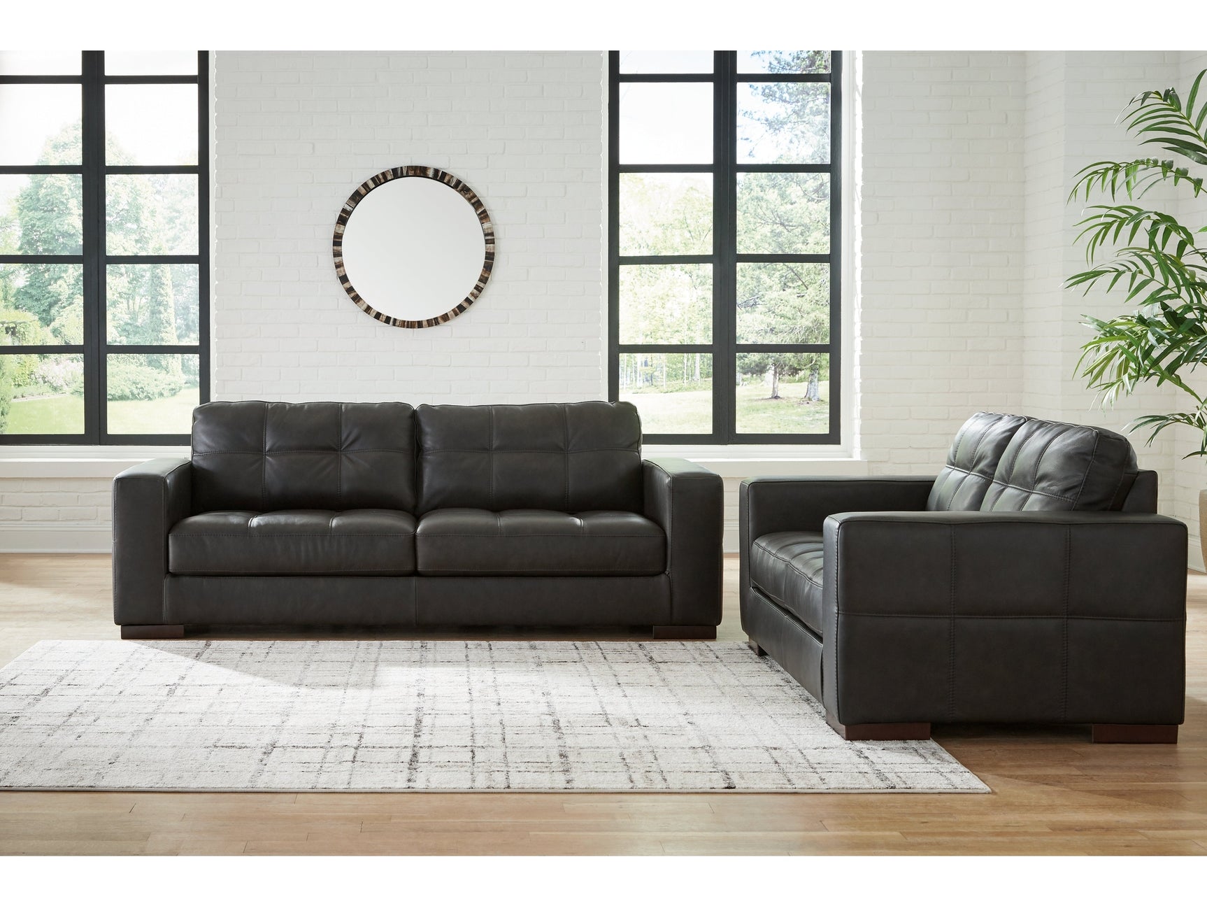 Luigi Thunder Sofa and Loveseat (Online Special Price) - Ornate Home