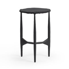 Luka Charcoal Forge End Table - Ornate Home
