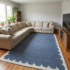 Lukamu Modern Art Deco Handmade Area Rug - Ornate Home