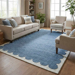 Lukamu Modern Art Deco Handmade Area Rug - Ornate Home