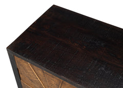 Luke Brown Three Door Sideboard - Ornate Home
