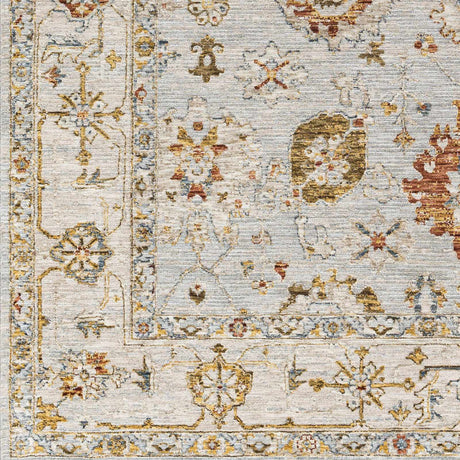 Luklukan Oushak Style Floral Rug - Ornate Home