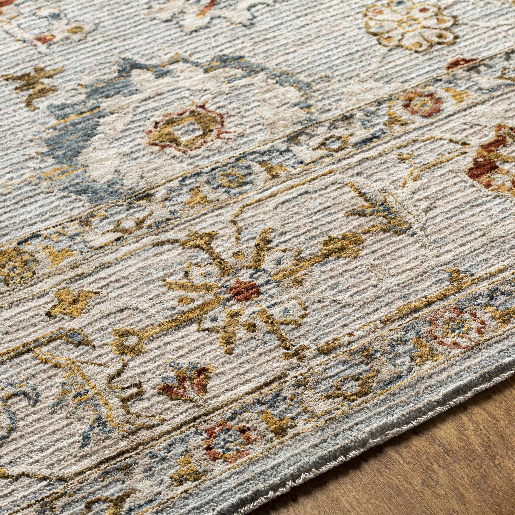 Luklukan Oushak Style Floral Rug - Ornate Home