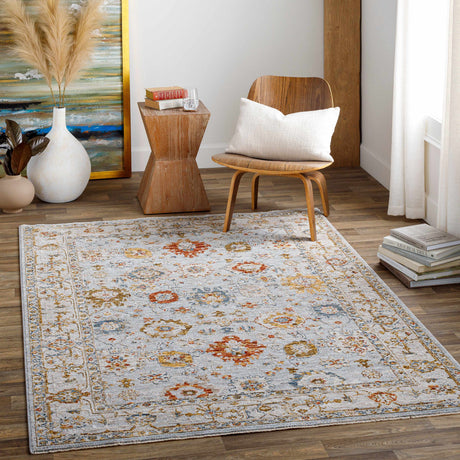 Luklukan Oushak Style Floral Rug - Ornate Home
