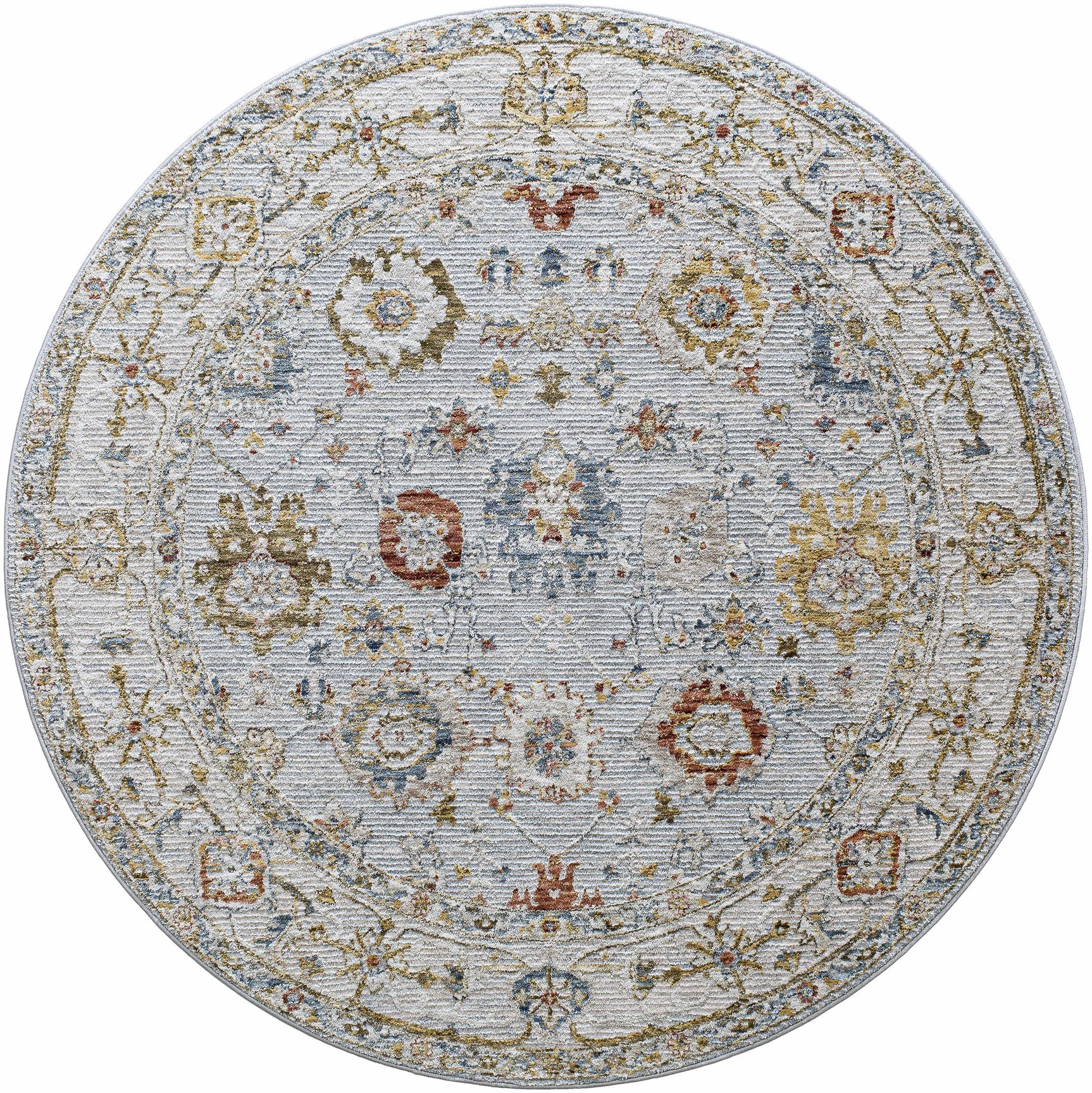 Luklukan Oushak Style Floral Rug - Ornate Home