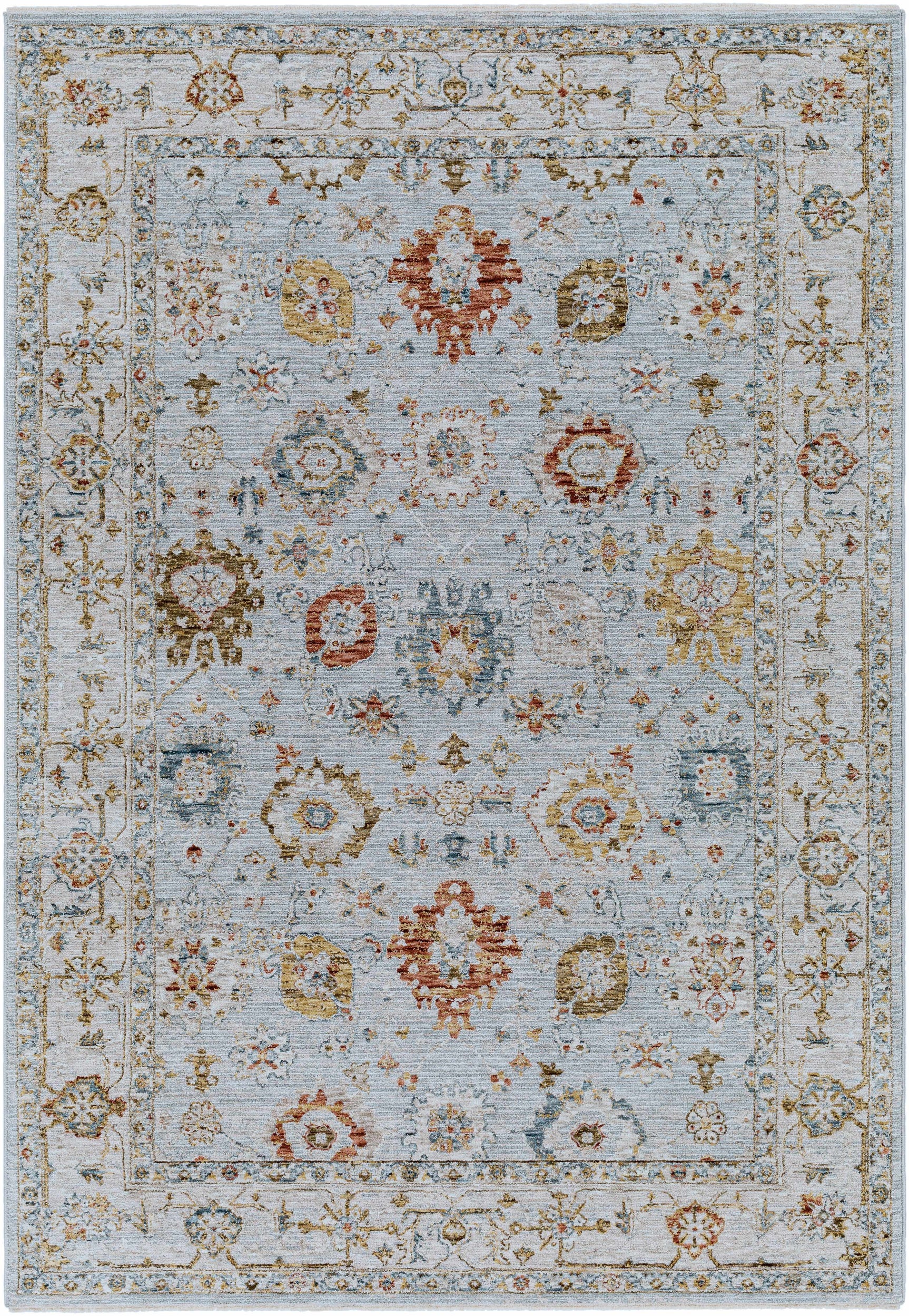 Luklukan Oushak Style Floral Rug - Ornate Home