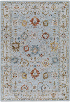 Luklukan Oushak Style Floral Rug - Ornate Home