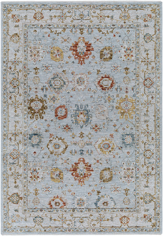 Luklukan Oushak Style Floral Rug - Ornate Home