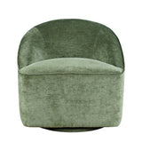 Lulu2 Forest Lulu Swivel Accent Chair - Ornate Home