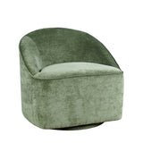 Lulu2 Forest Lulu Swivel Accent Chair - Ornate Home