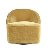 Lulu2 Gold Lulu Swivel Accent Chair - Ornate Home