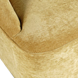 Lulu2 Gold Lulu Swivel Accent Chair - Ornate Home