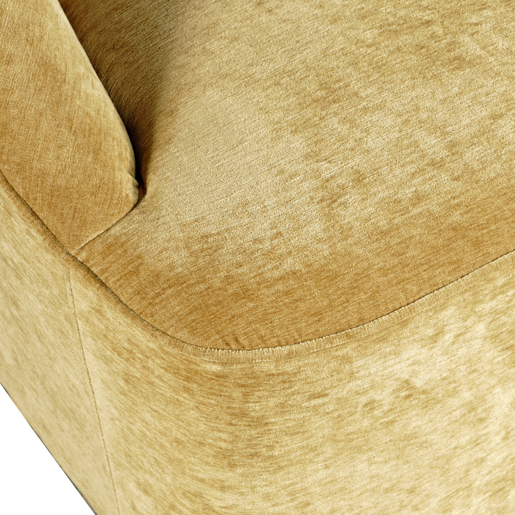 Lulu2 Gold Lulu Swivel Accent Chair - Ornate Home