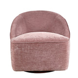 Lulu2 Lilac Lulu Swivel Accent Chair - Ornate Home