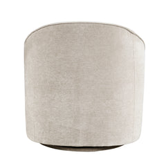 Lulu2 Taupe Lulu Swivel Accent Chair - Ornate Home