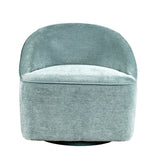 Lulu2 Teal Lulu Swivel Accent Chair - Ornate Home