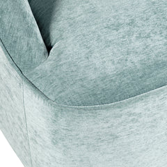 Lulu2 Teal Lulu Swivel Accent Chair - Ornate Home