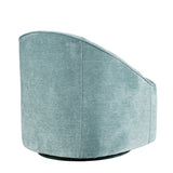 Lulu2 Teal Lulu Swivel Accent Chair - Ornate Home