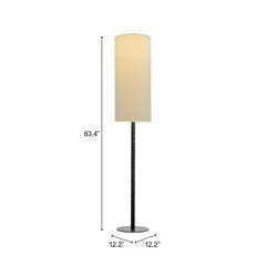Lumaris Black Solar Floor Lamp - Ornate Home