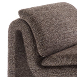 Lume Antique Boucle Upholstered Armless Accent Chair - Ornate Home