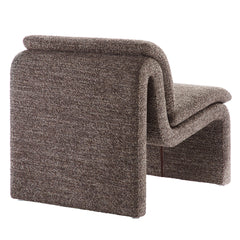 Lume Antique Boucle Upholstered Armless Accent Chair - Ornate Home