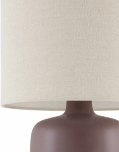 Lumellogno Dark Brown Table Lamp - Ornate Home