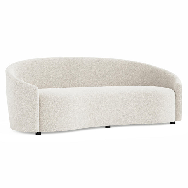 Lumen Ivory Sofa Without Pillows - Ornate Home