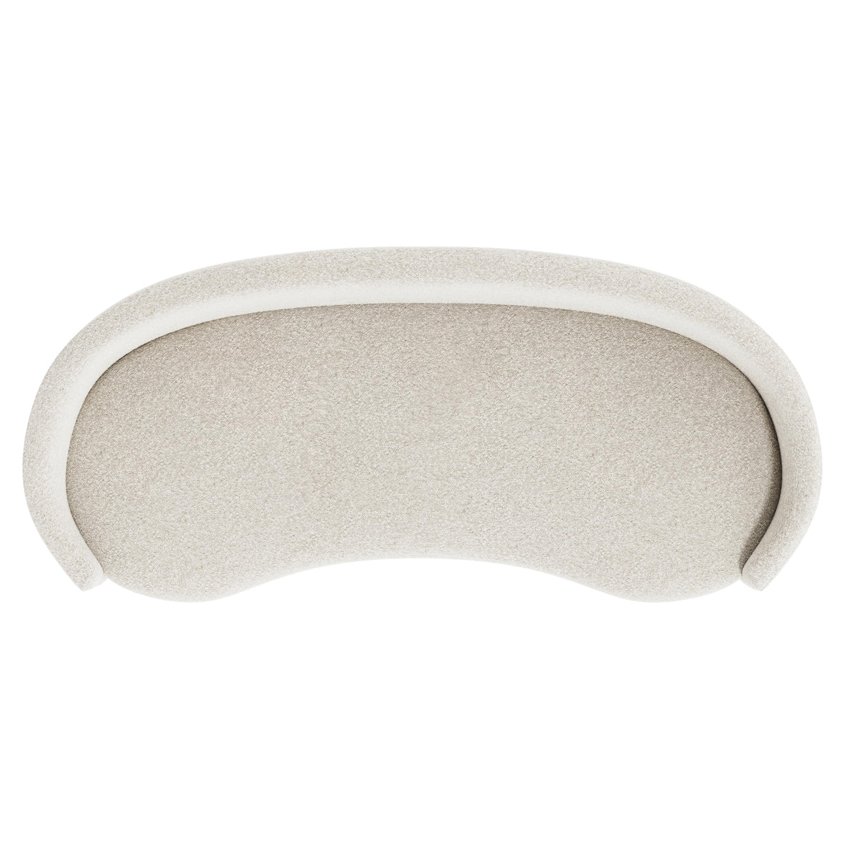 Lumen Ivory Sofa Without Pillows - Ornate Home