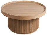 Lumi Natural Oak Cocktail Table - Ornate Home