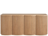 Lumi Natural Oak Credenza - Ornate Home