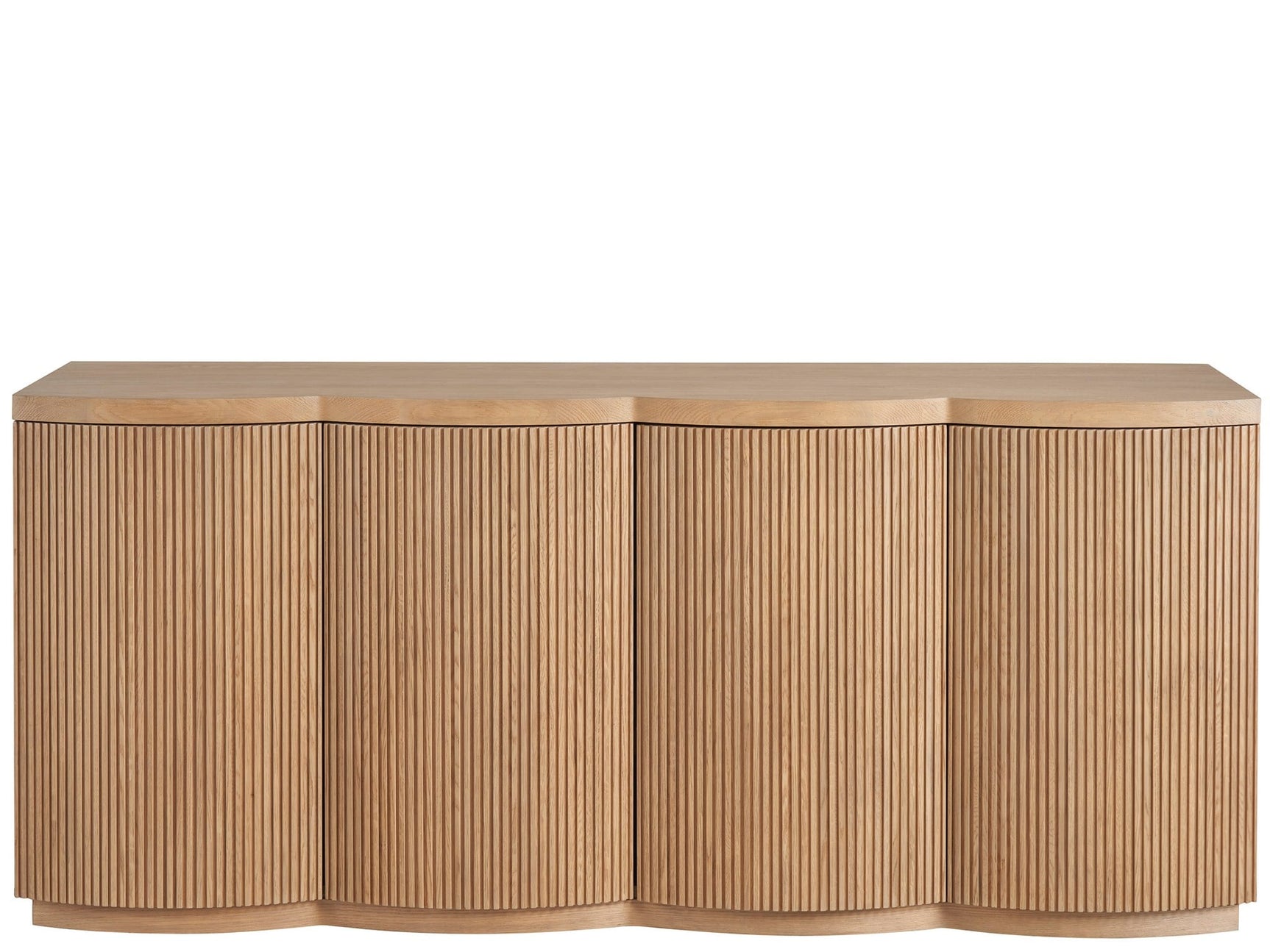 Lumi Natural Oak Credenza - Ornate Home