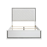 Lumin White 4pc Bedroom Set - Ornate Home